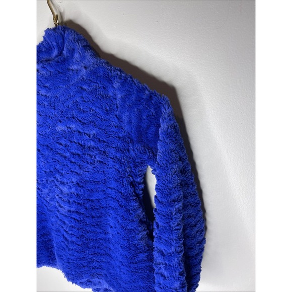 Girls Patagonia Blue Pelage Fuzzy Jacket XS (5-6) - Picture 6 of 8